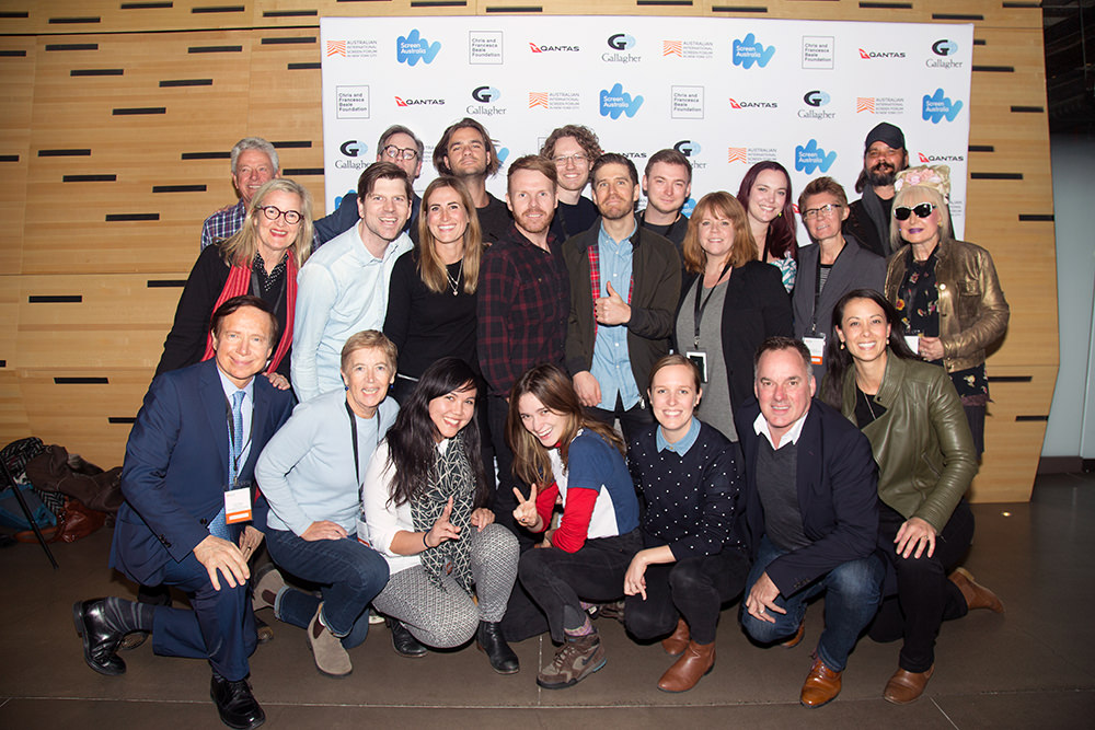 Talent USA recipients were joined by industry veterans like Gillian Armstrong and Screen Australia's Graeme Mason and Rosie Lourde at AISF