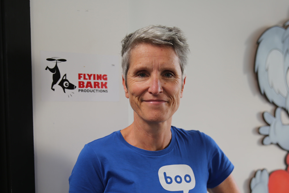 100% Wolf TV co-director Jacquie Trowell says she didn’t see women in 3D modelling or VFX until she returned to Australia