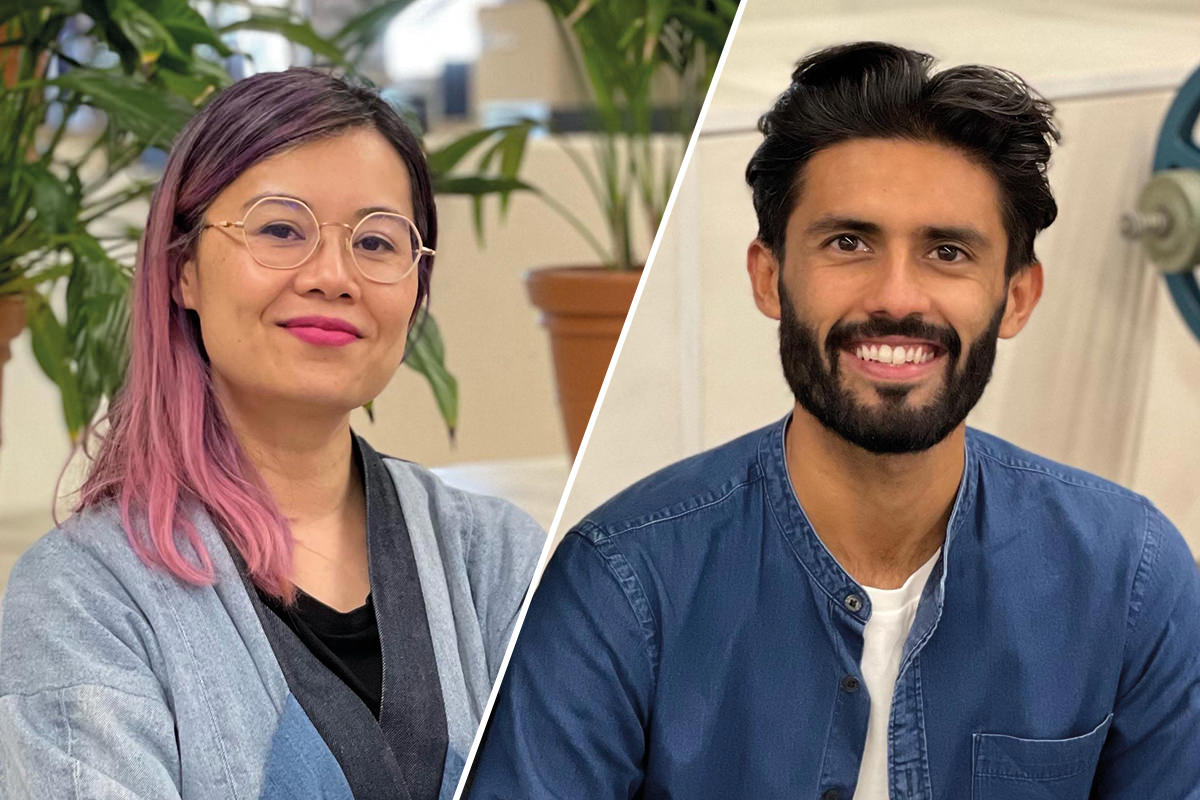 Que Minh Luu and Nakul Legha headshots