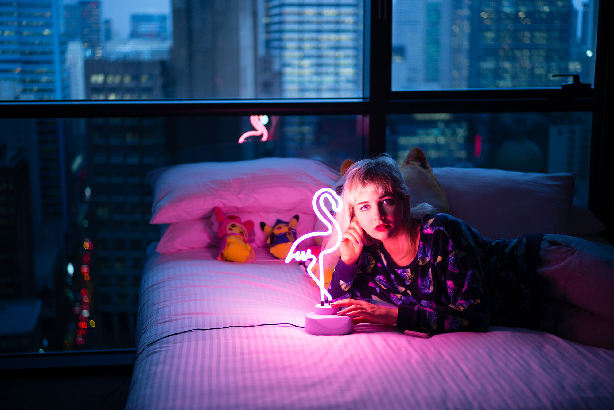 The Glass Bedroom