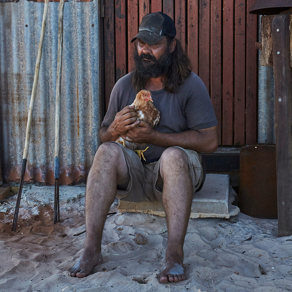 Warwick Thornton in <i>The Beach</i>