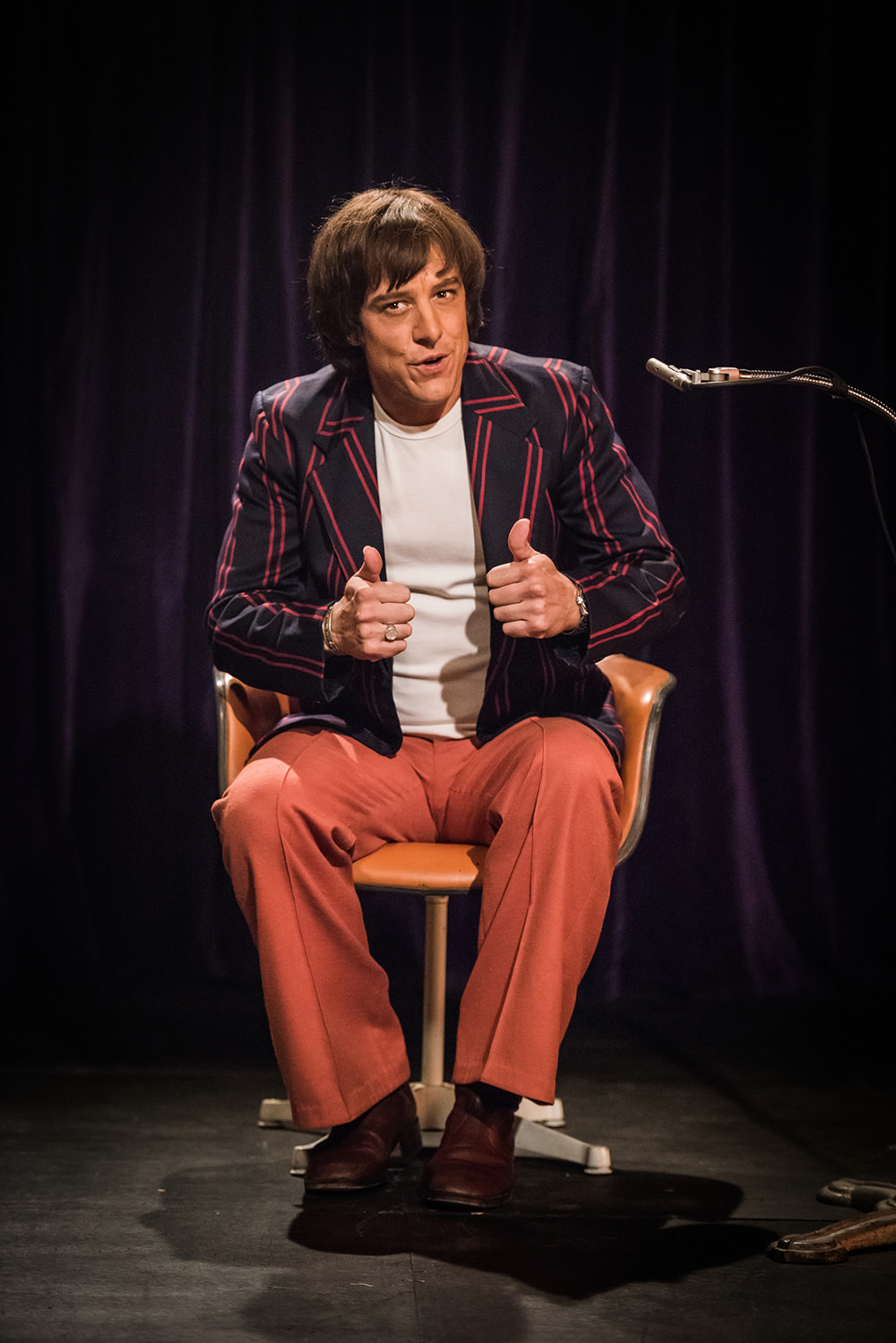 Samuel Johnson stars as Molly Meldrum in <em>Molly</em>