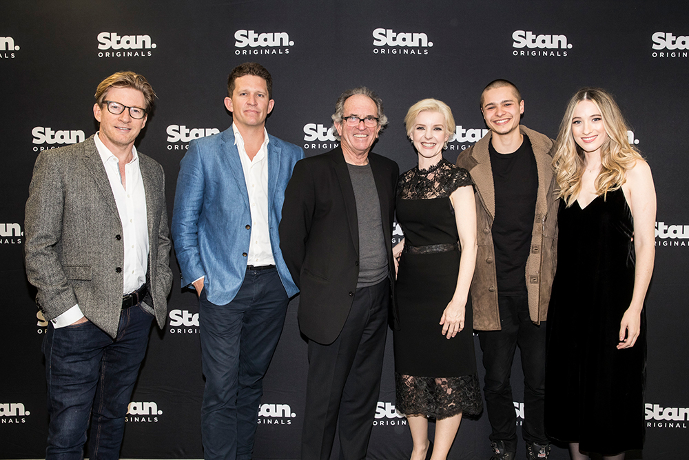 David Wenham, Dan Edwards, John Edwards, Jacqueline McKenzie, Toby Wallace and Sophie Lowe