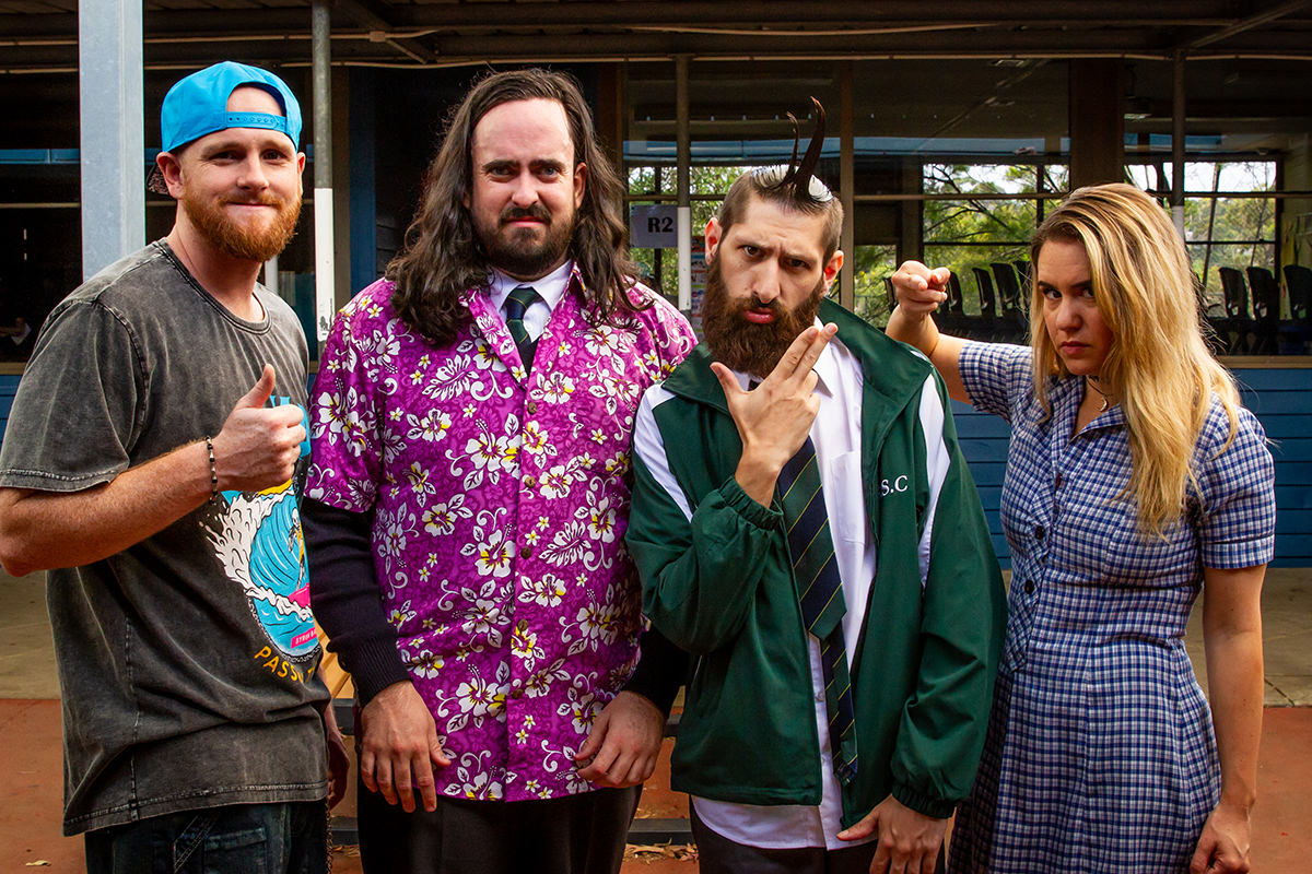 Aunty Donna in Glennridge Secondary College