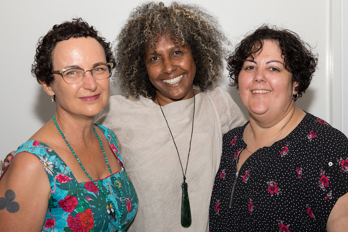 Lois Randall, Sue McPherson and Dena Curtis