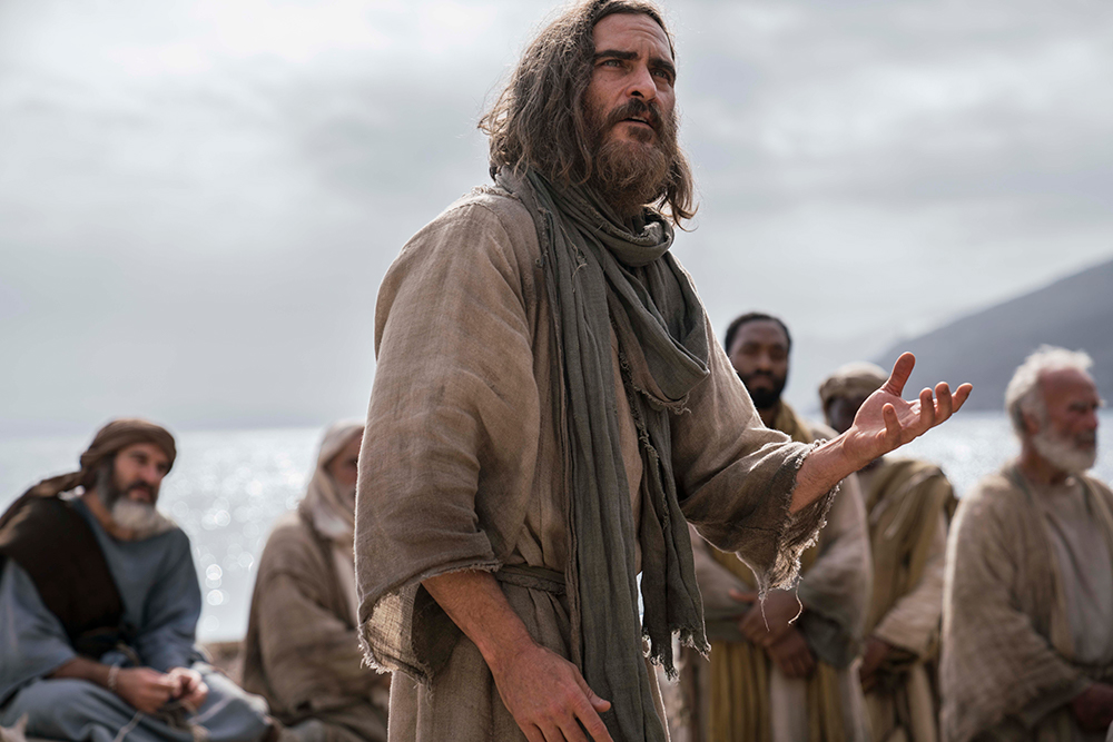 Joaquin Phoenix as Jesus in Mary Magdalene