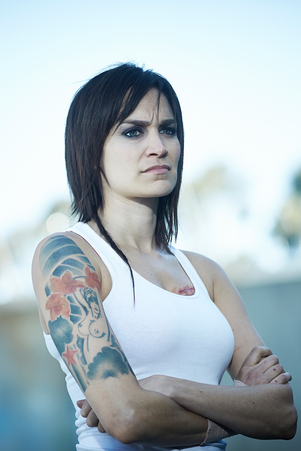 Nicole da Silva as Franky Doyle in <em>Wentworth</em>