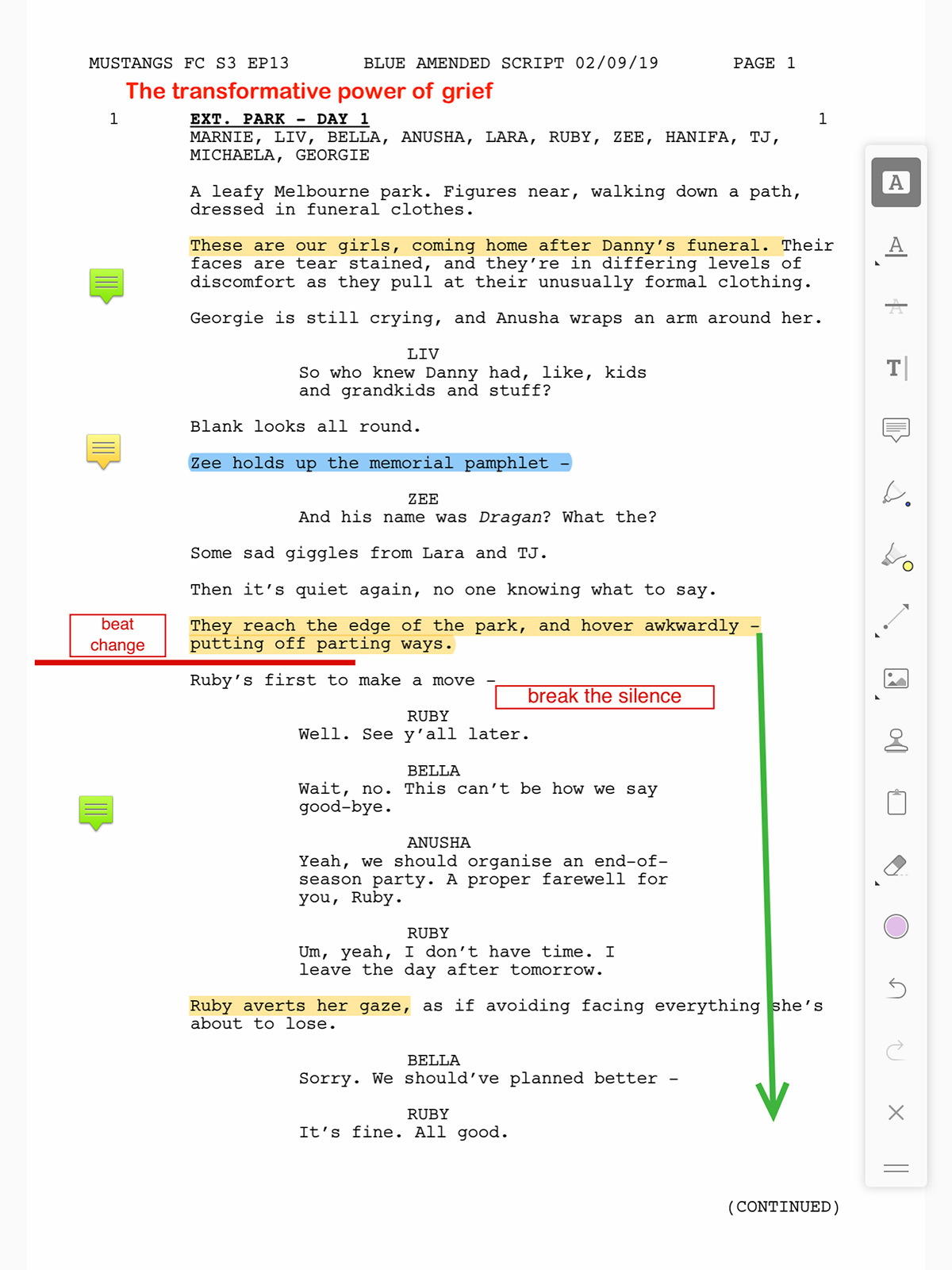 Mustangs FC script screenshot