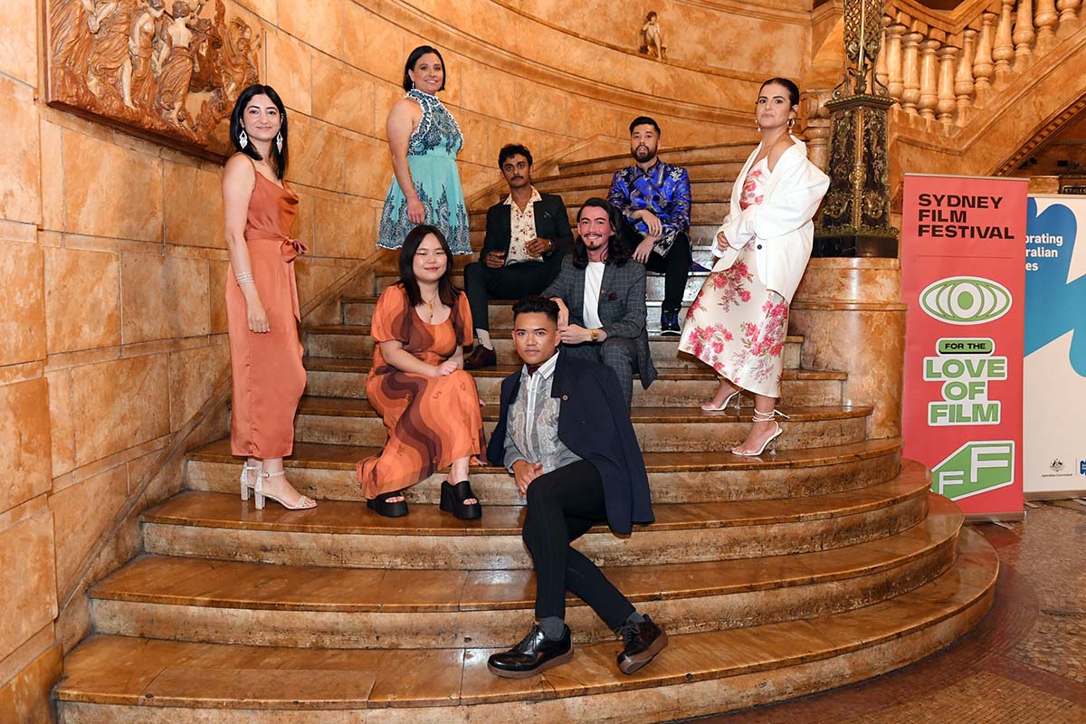 Here Out West writers in the State Theatre at Sydney Film Festival's opening night