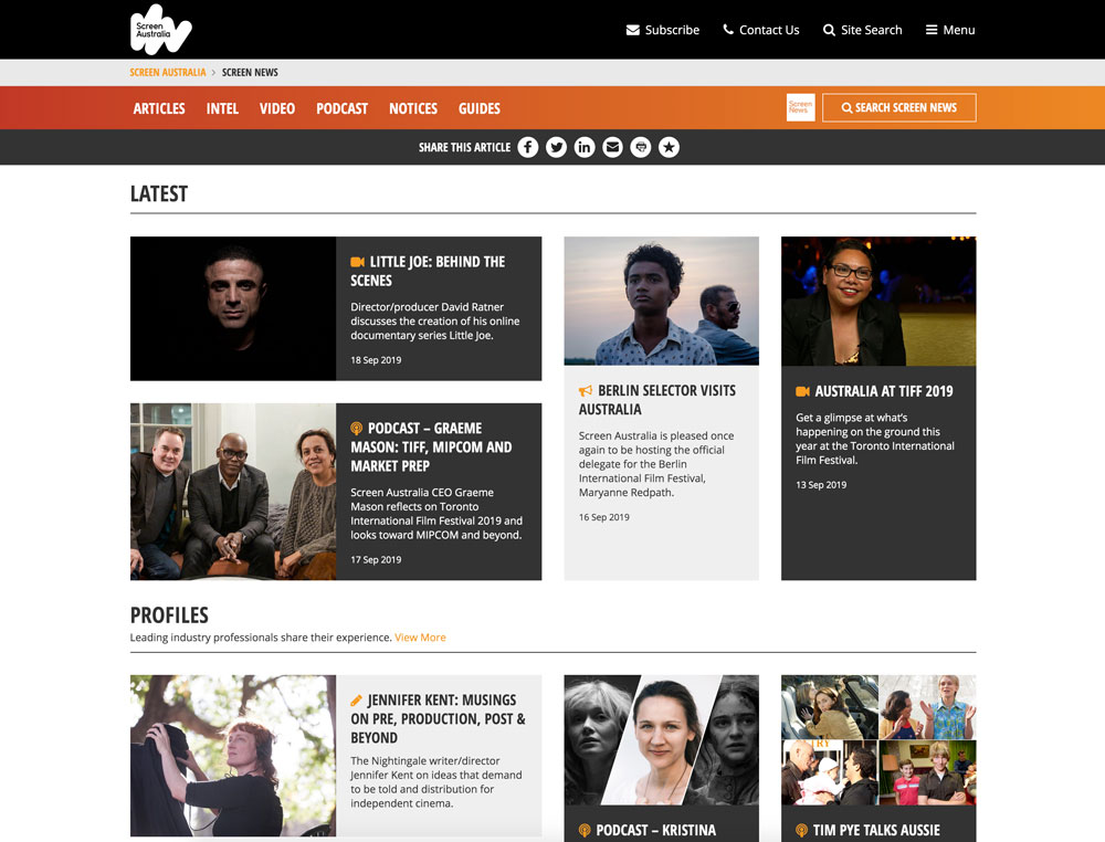 Video and online Fact Finders Screen Australia